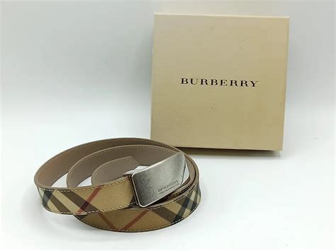 origineel burberry riem|Riem leer Burberry kameel maat S International in Leder .